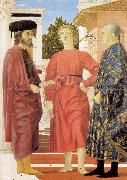 Piero della Francesca The Flagellation oil on canvas